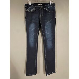 Look@Me Dark Wash Regular Straight Jeans Size 7/8 NWT